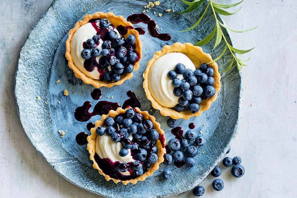 Air Fryer Blueberry Desserts