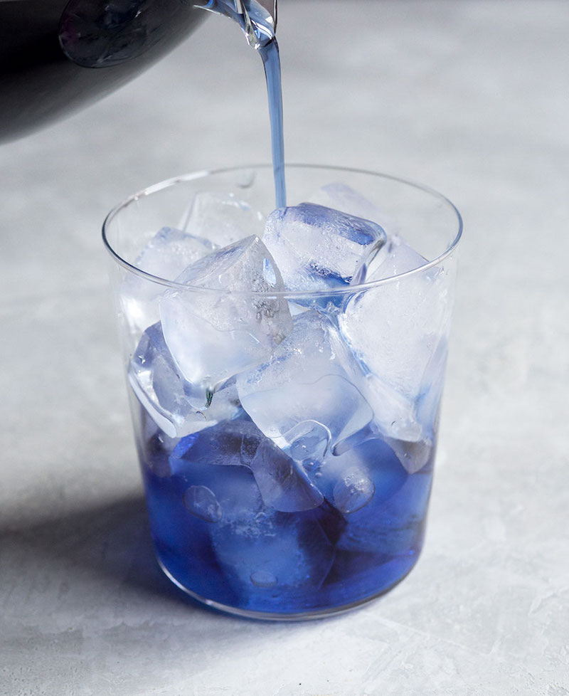 Iced Blue Matcha Latte