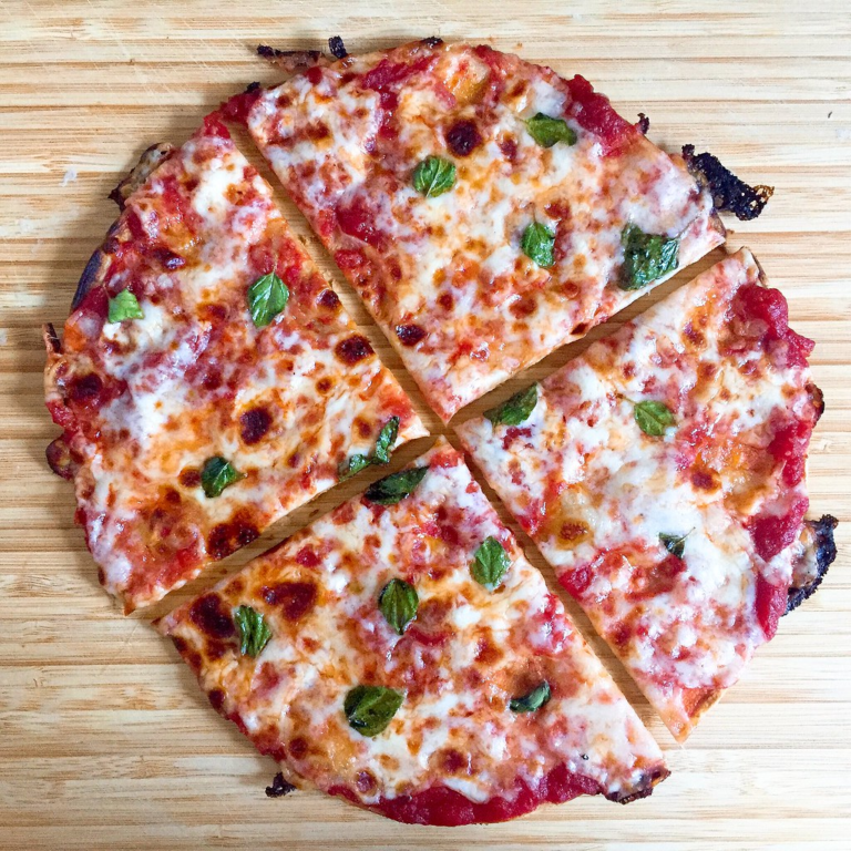Quick 5-Minute Air Fryer Pizza with Tortilla