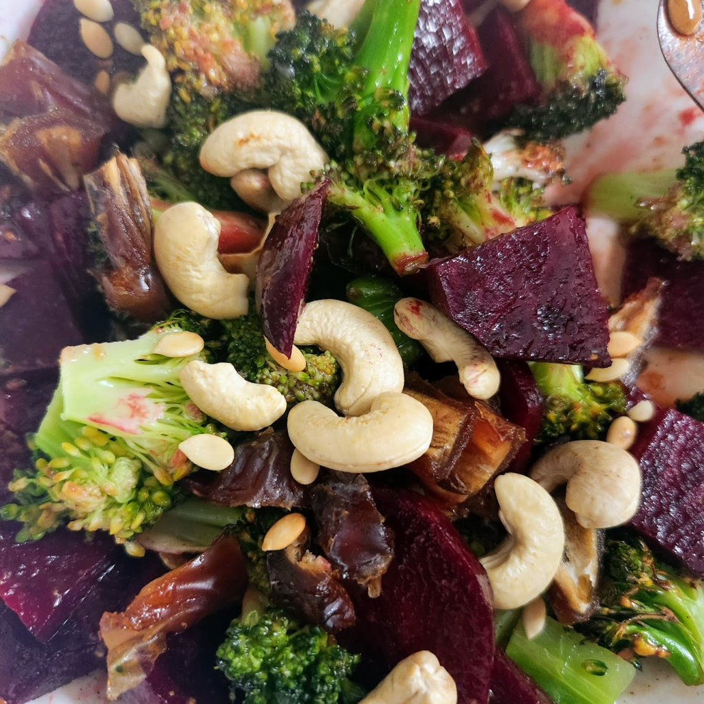 Broccoli and Beetroot Salad