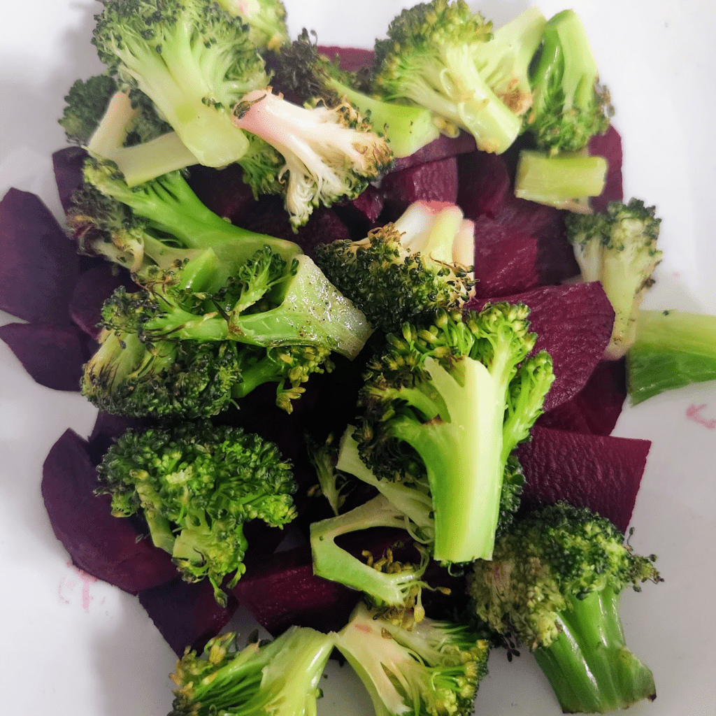 Broccoli and Beetroot Salad
