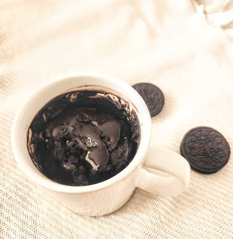 Air Fryer Oreo Mug Cake