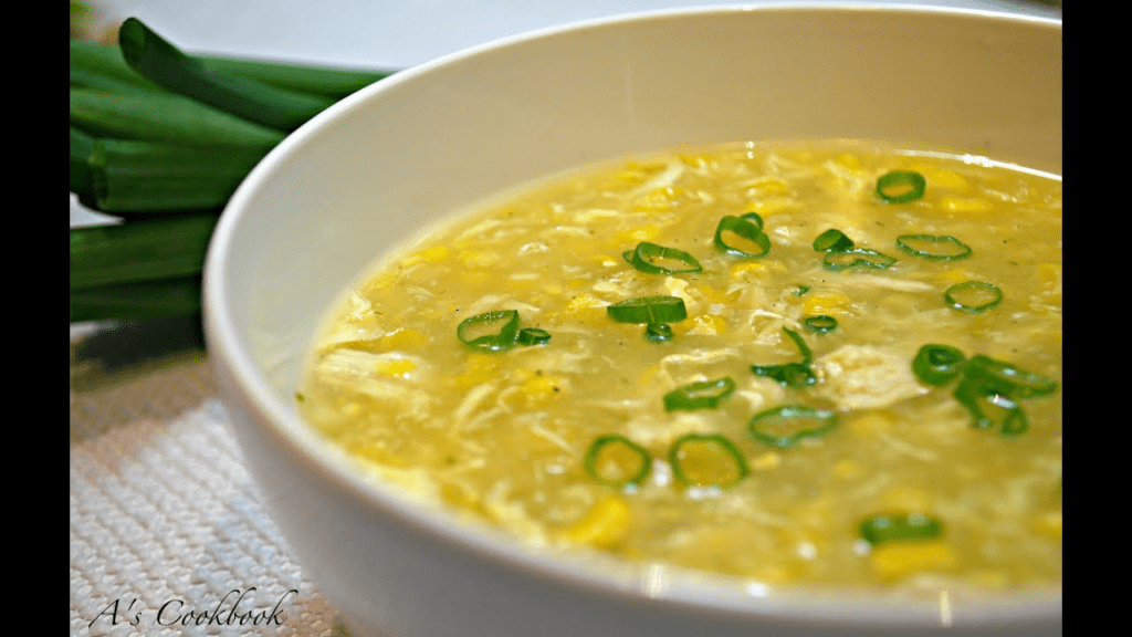 Pakistani Chicken Corn Soup