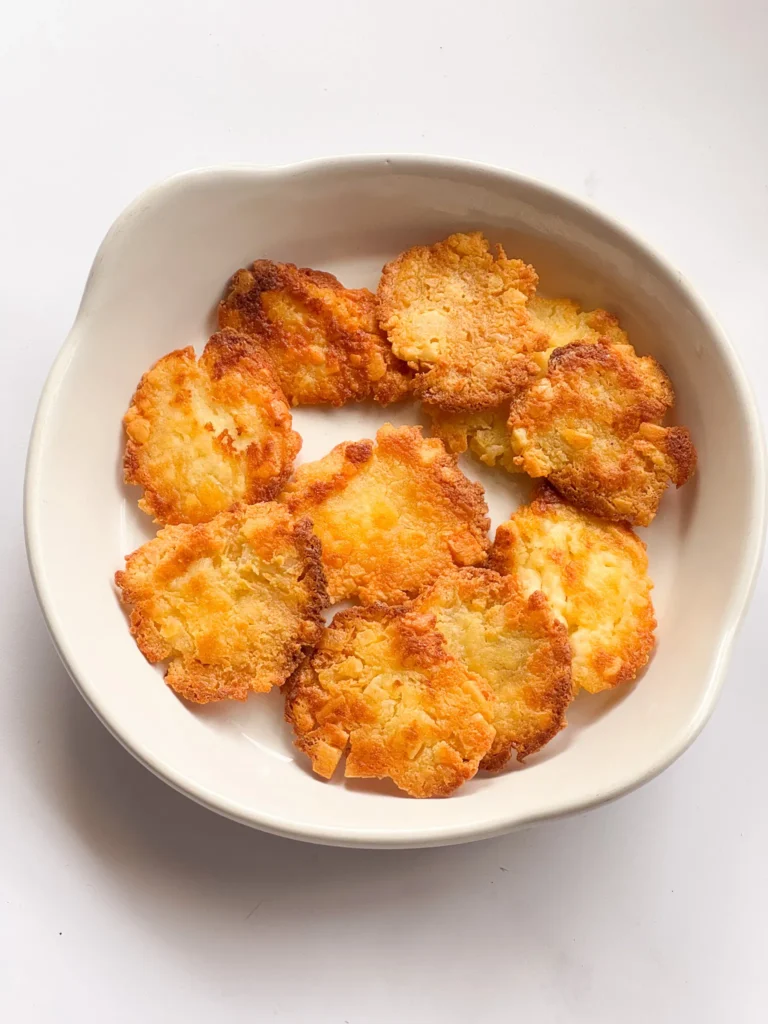 1 Ingredient Cottage Cheese Chips