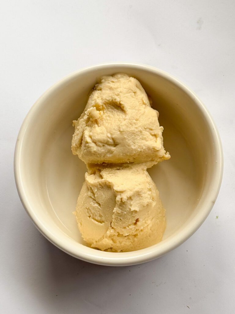 Coconut Cottage Cheese Ice Cream