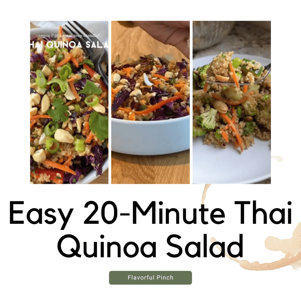 Thai Quinoa Salad recipe