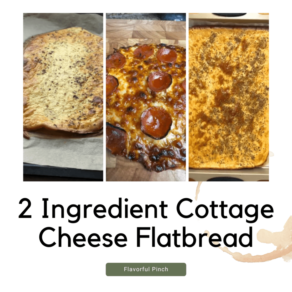 Cottage Cheese Flatbread recipe