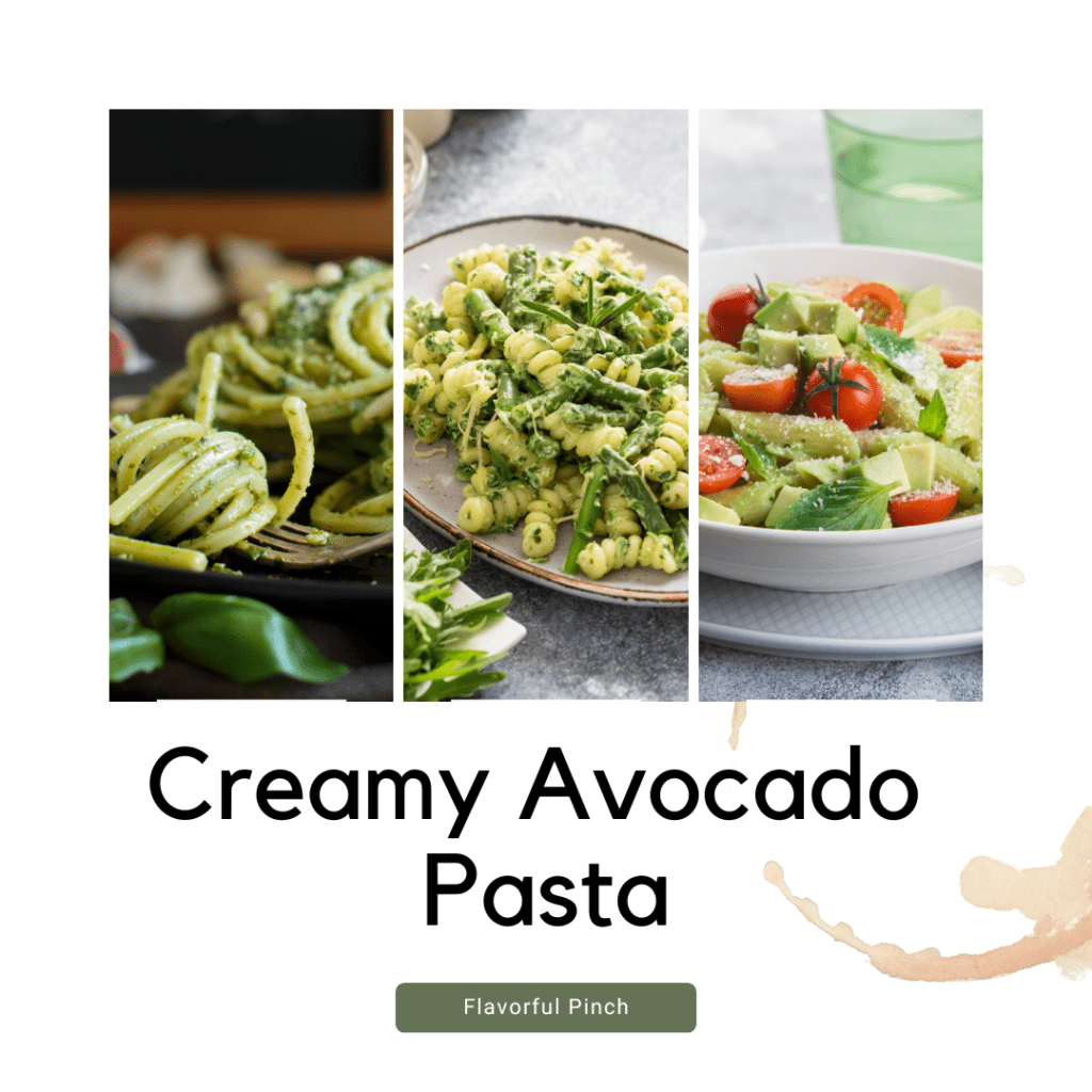 creamy avocado pasta recipe