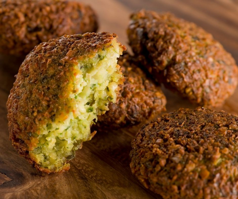 Falafel with Canned Chickpeas