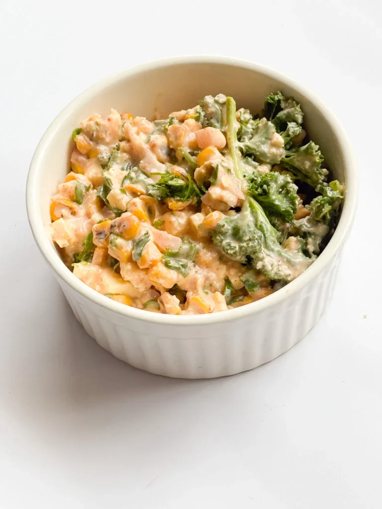 Mexican corn kale salad recipe
