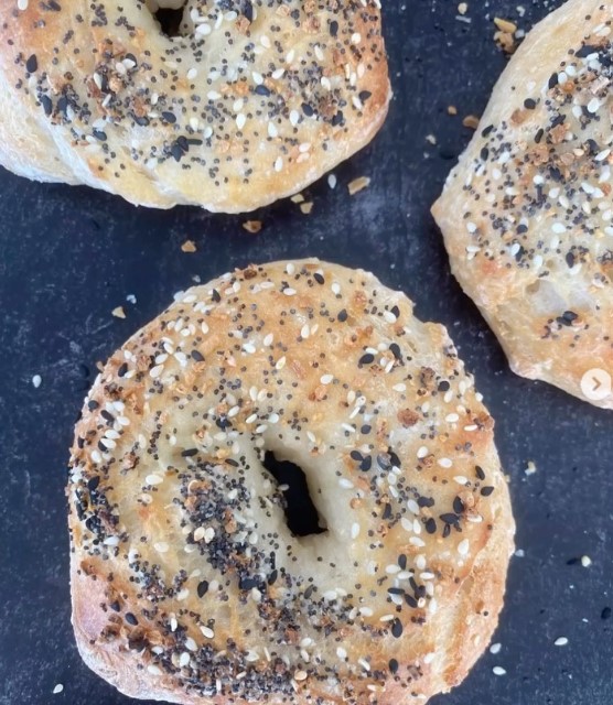 Greek Yogurt Bagels