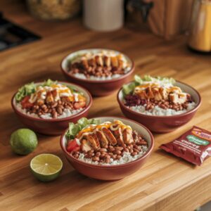 Chipotle Chicken Burrito Bowls.