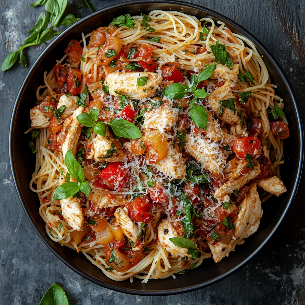 Bruschetta Chicken Pasta