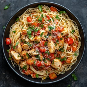 Bruschetta Chicken Pasta