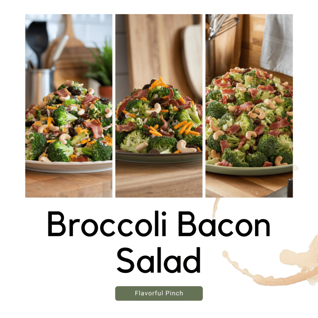 Broccoli Bacon Salad recipe