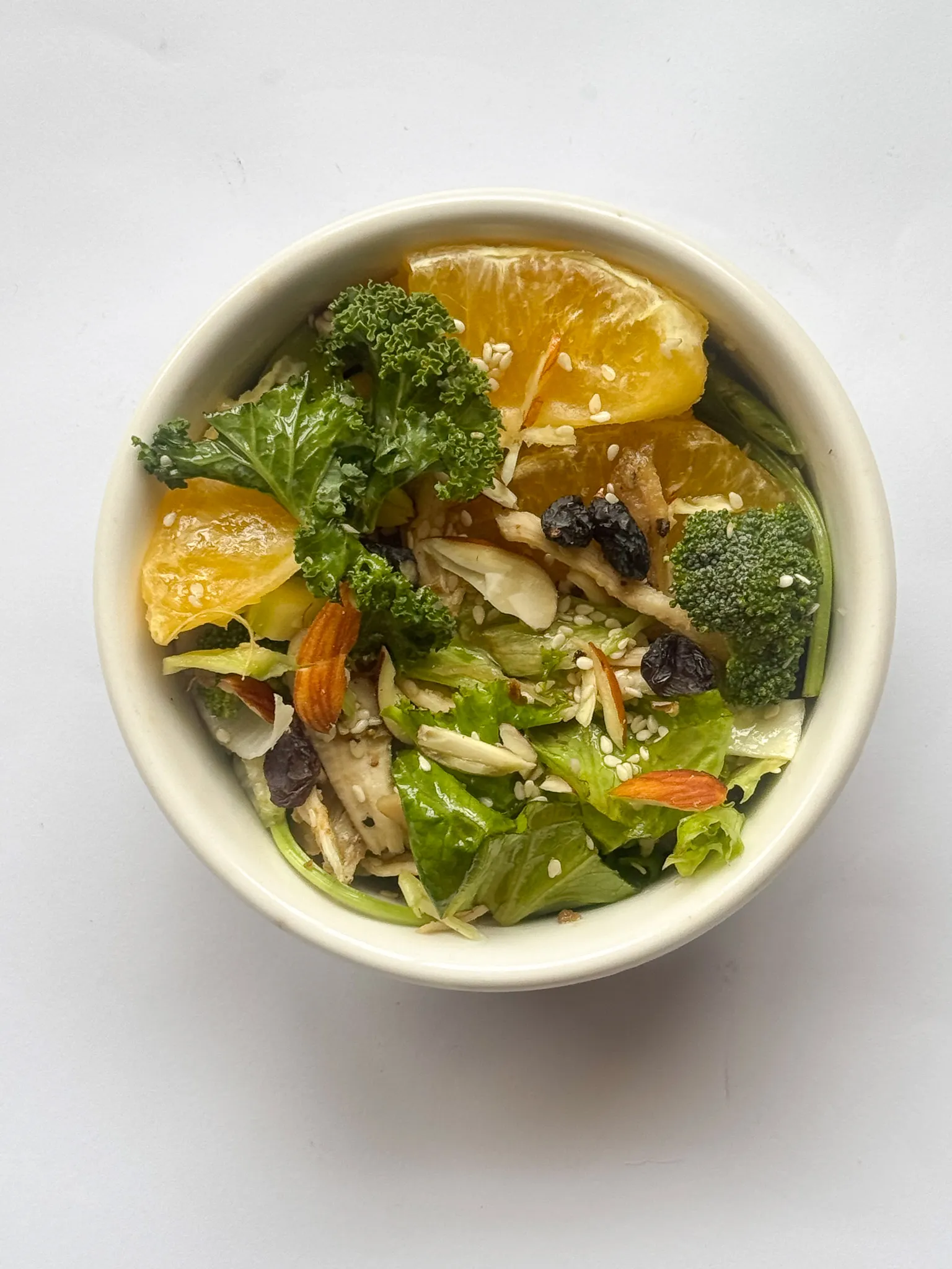 Dry ingredients mixed together.