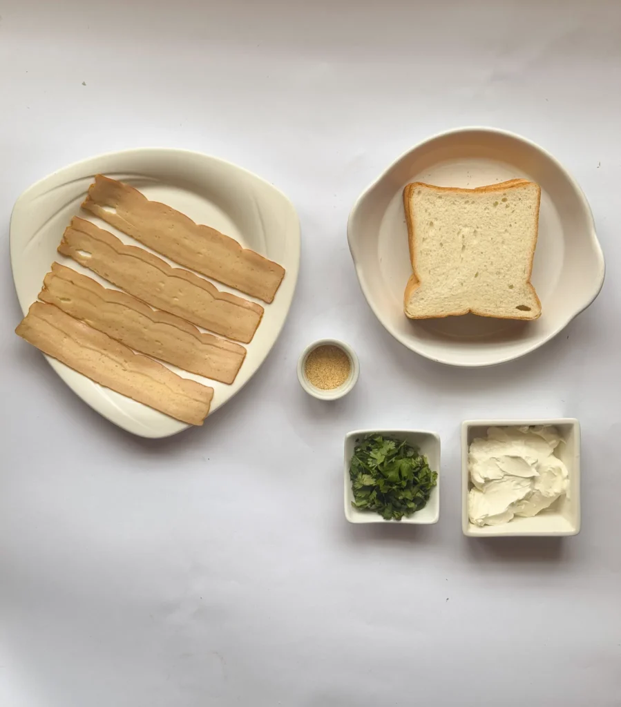 Ingredients for the recipe.