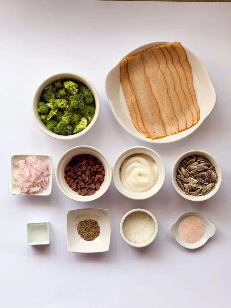 Ingredients for the recipe.