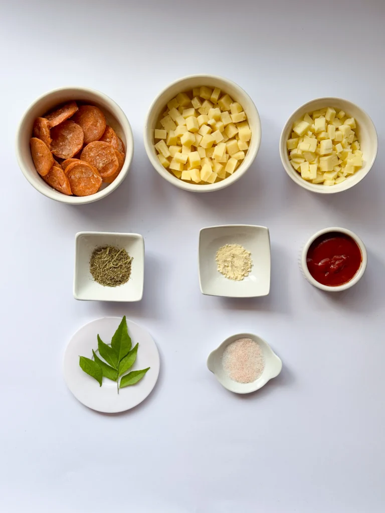 Ingredients for the recipe.