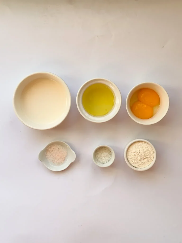 Ingredients for the recipe.