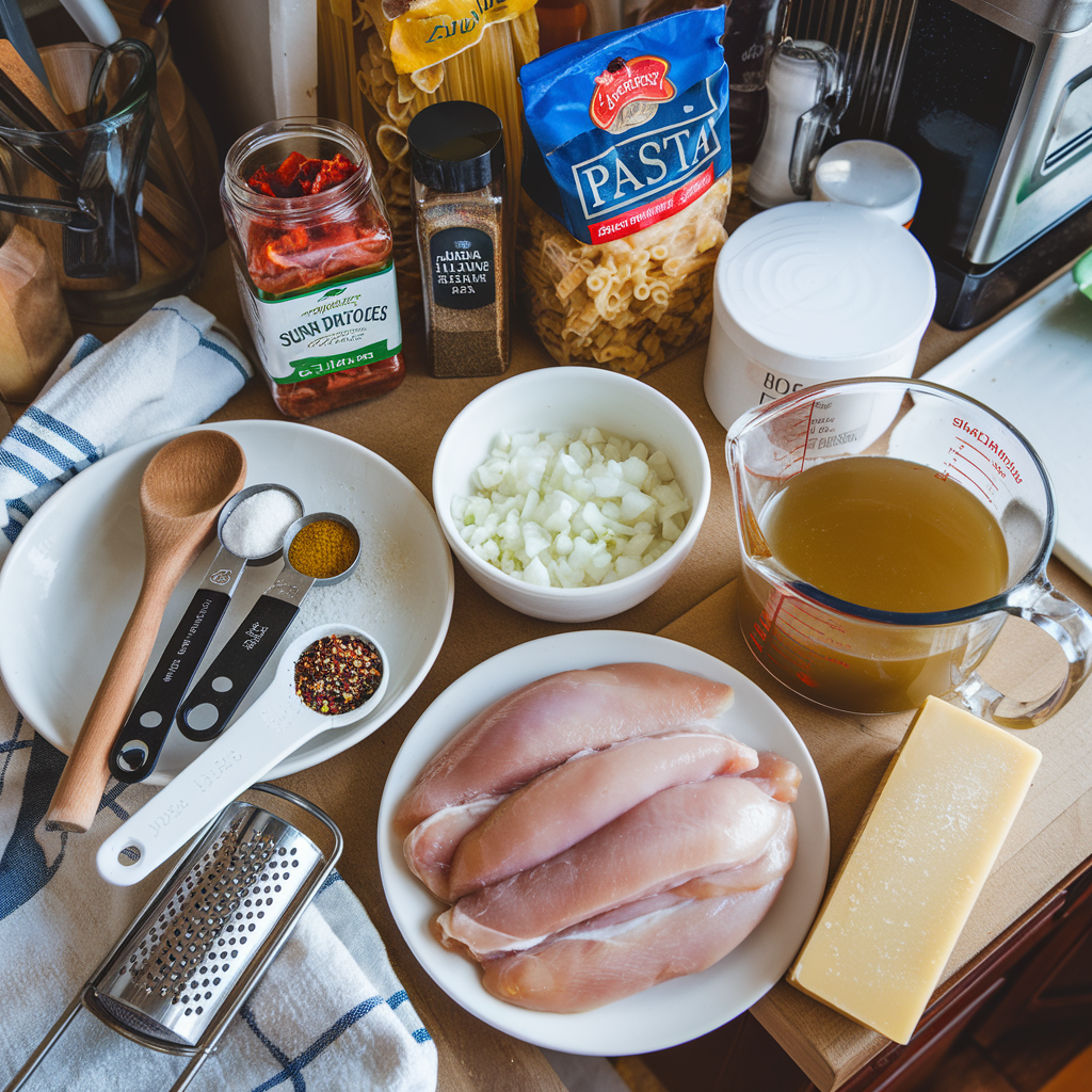 marry me chicken pasta ingredients