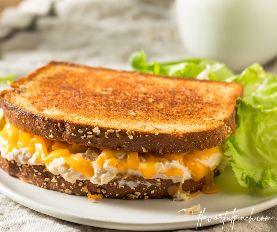 tuna melt sandwich