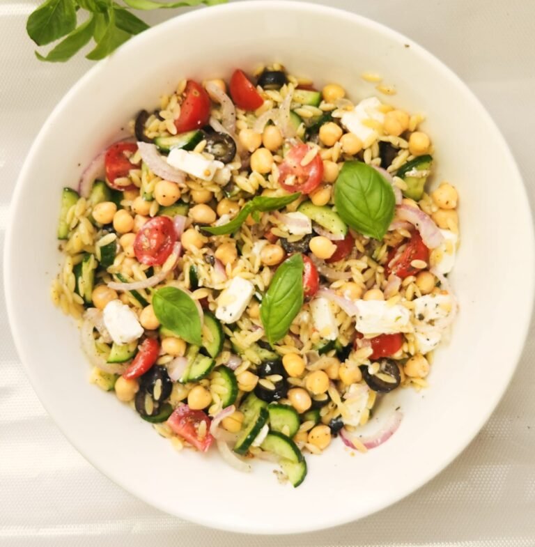 Chilled Italian Orzo Salad