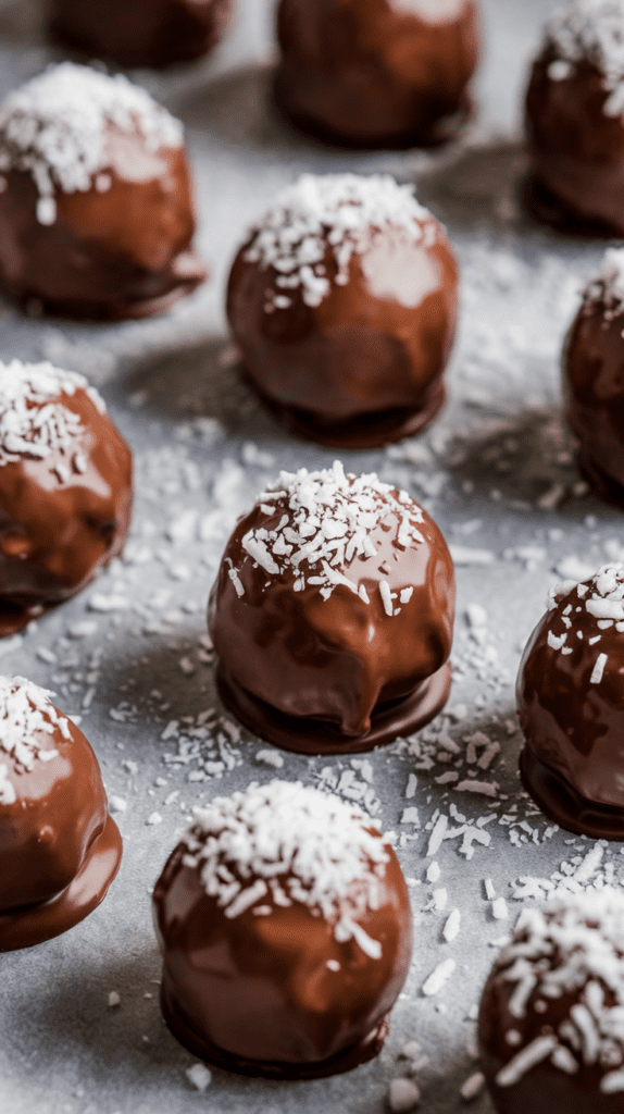 No Bake Coconut Balls