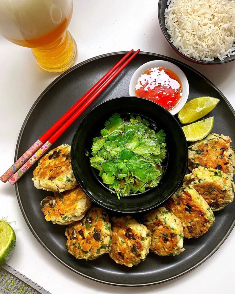 Tuna cakes with Jalapeno and Cilantro Recipe