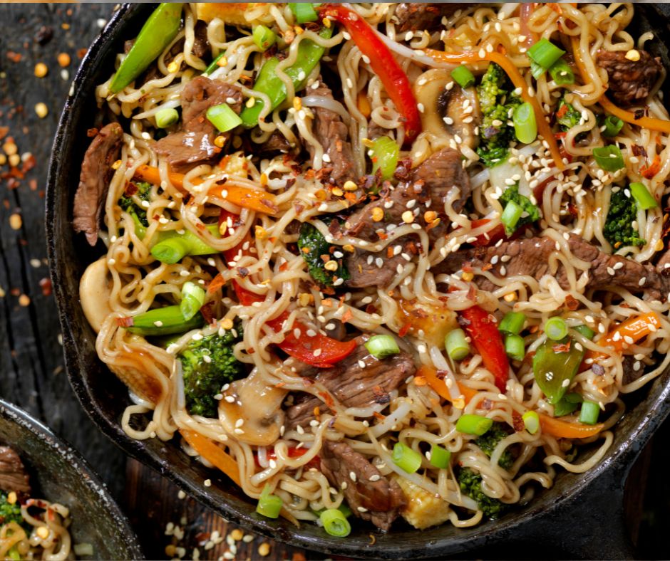 Beef Stir-Fry with Ramen Recipe