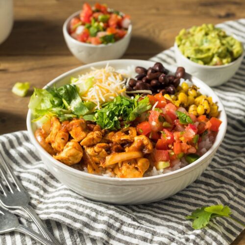 Chipotle Chicken Burrito Bowls