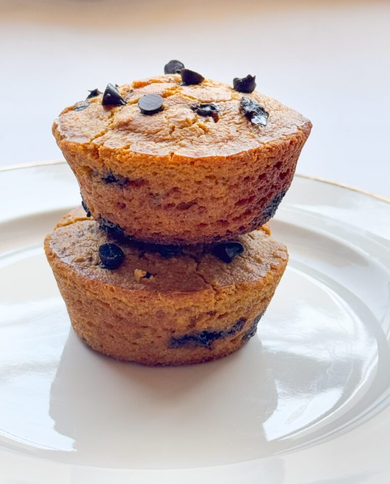 Banana Cottage Cheese Muffins
