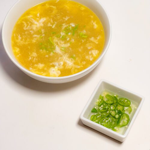 CHICKEN CORN SOUP