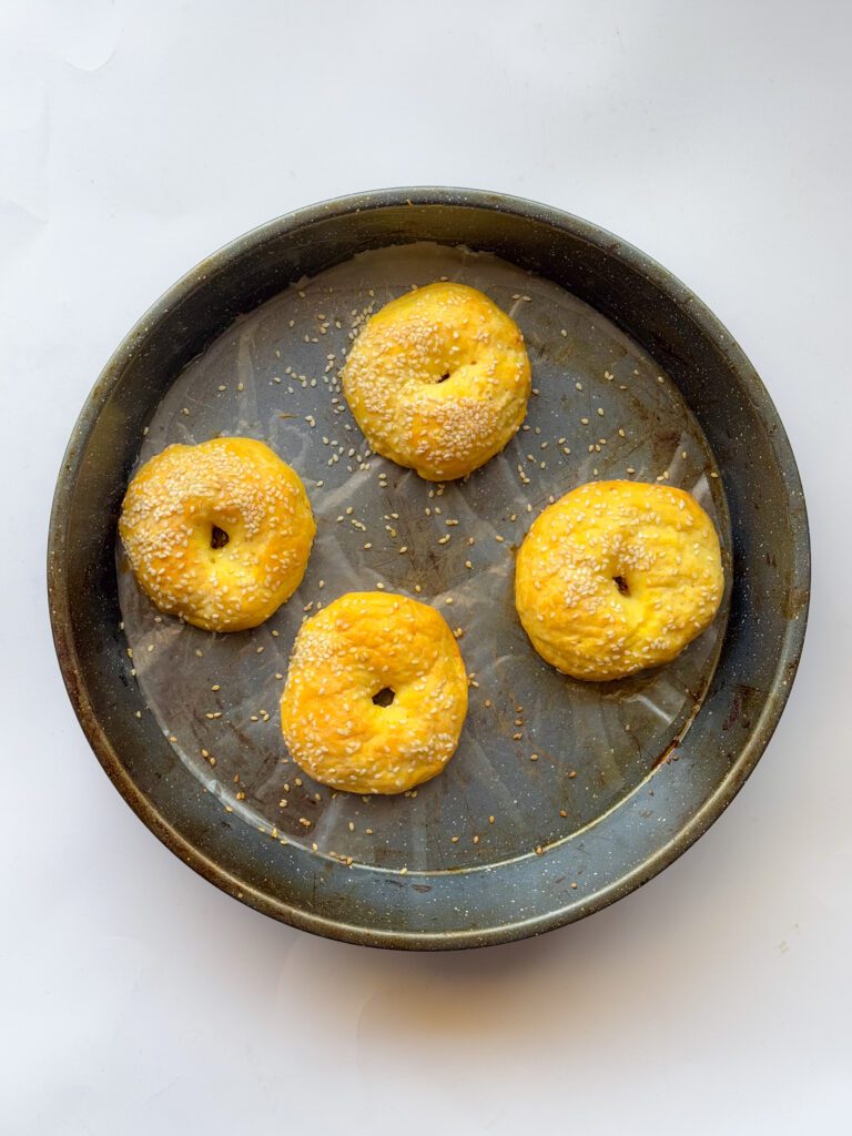 2-Ingredient Greek Yogurt Bagels