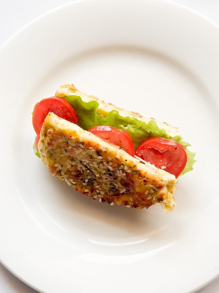 Avocado Bread With Cottage Cheese