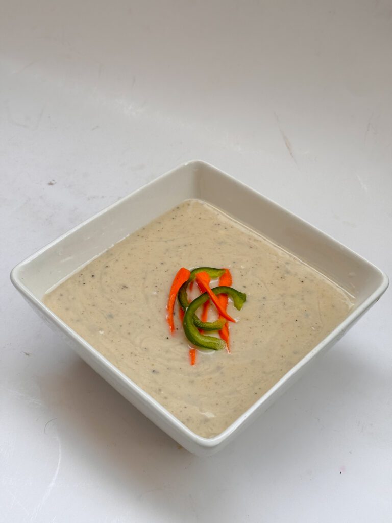 4 ingredient creamy potato soup