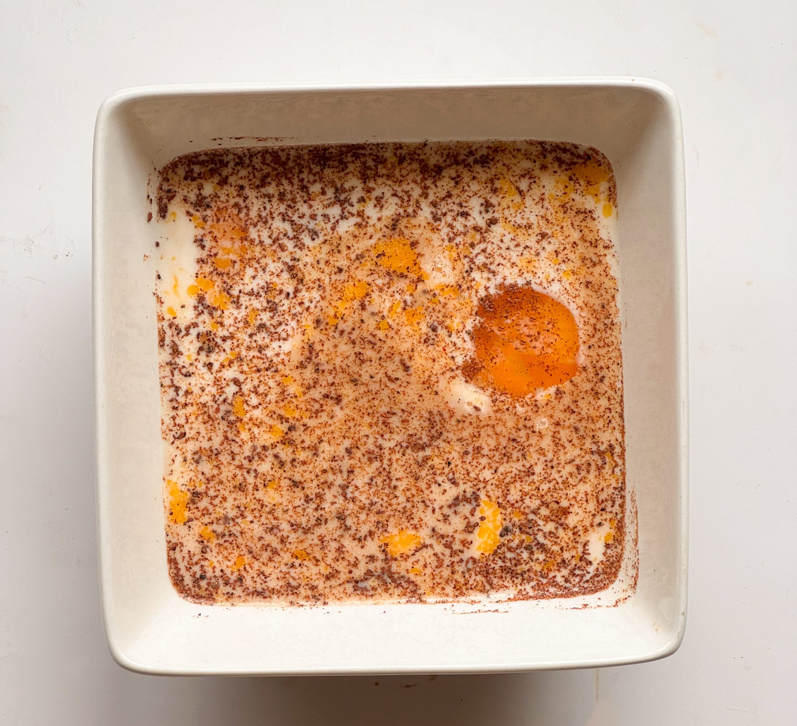 mix the ingredients together