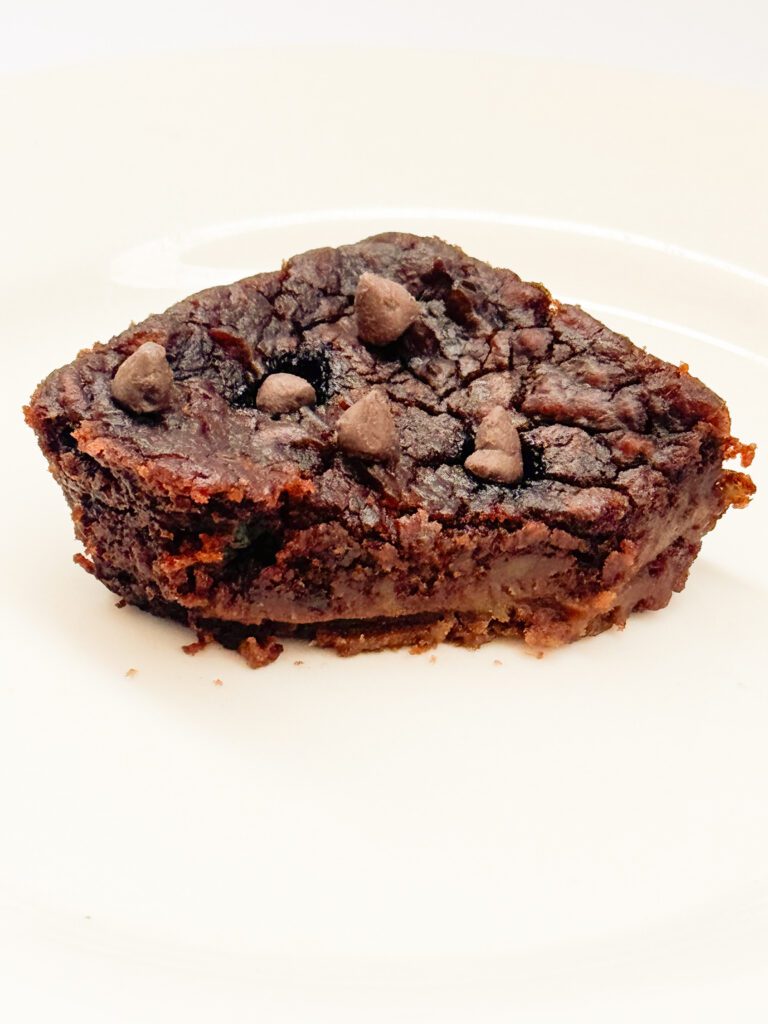 fudgy sweet potato brownies