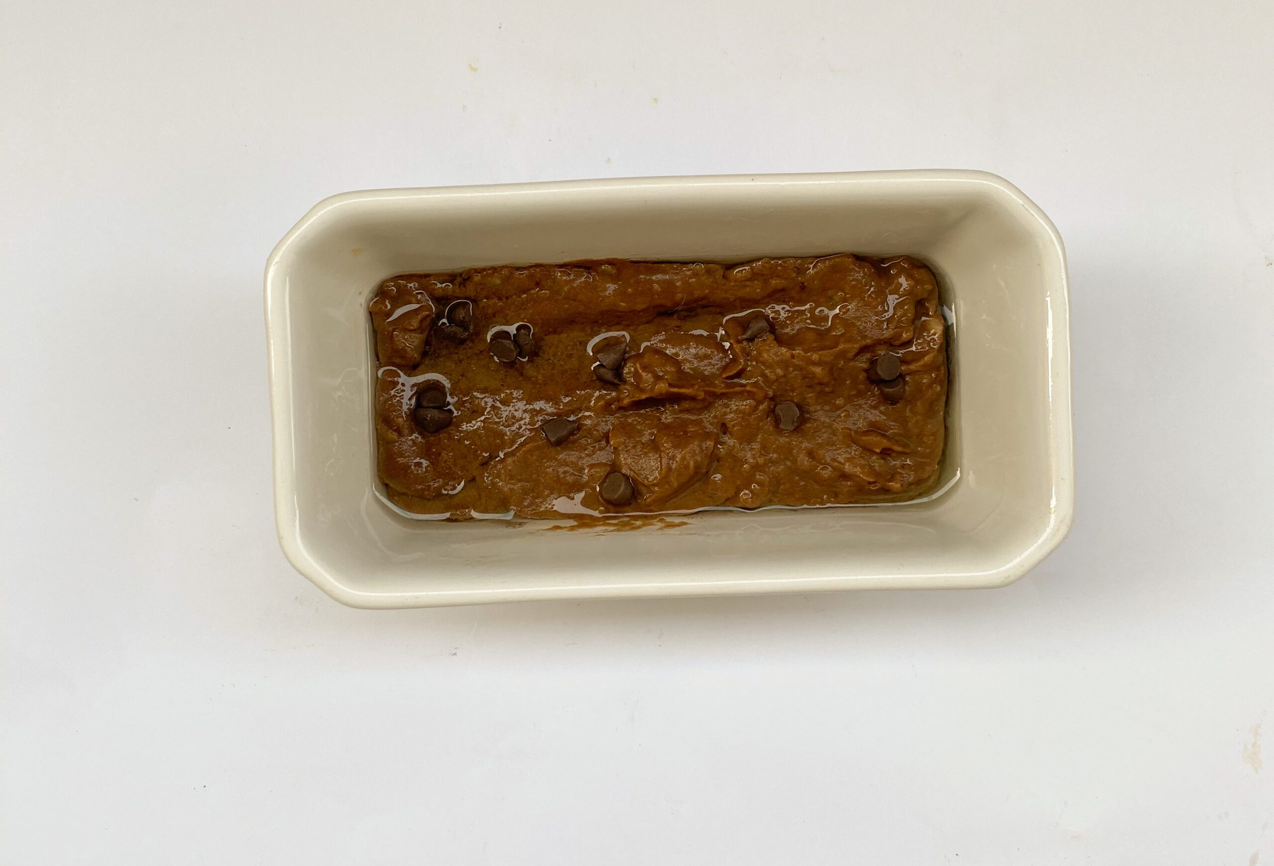 sweet potato brownies batter