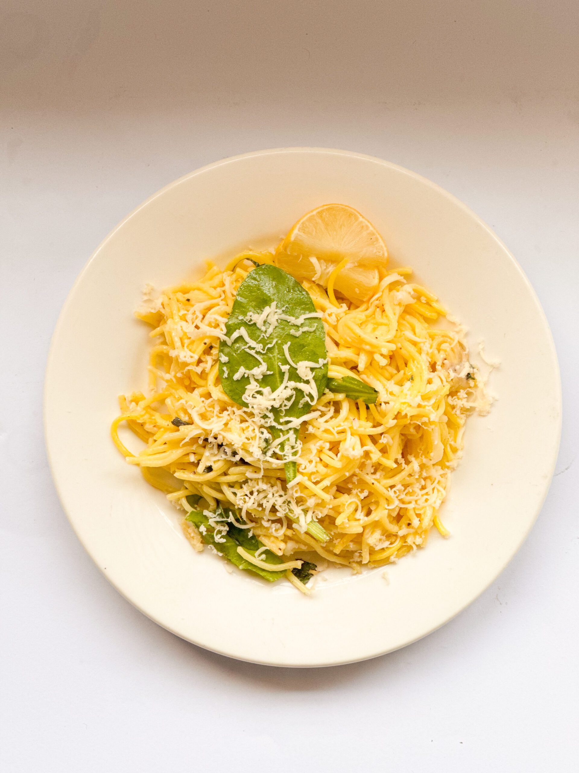 viral garlic butter spinach pasta recipe