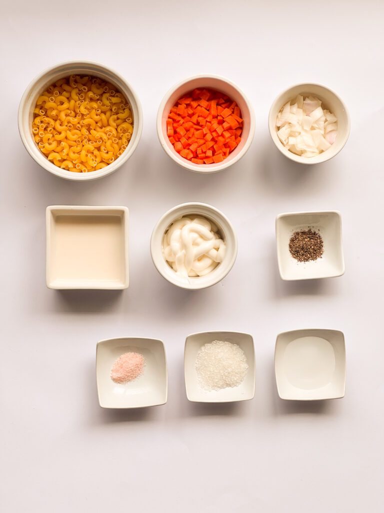hawaiian macaroni salad recipe ingredients