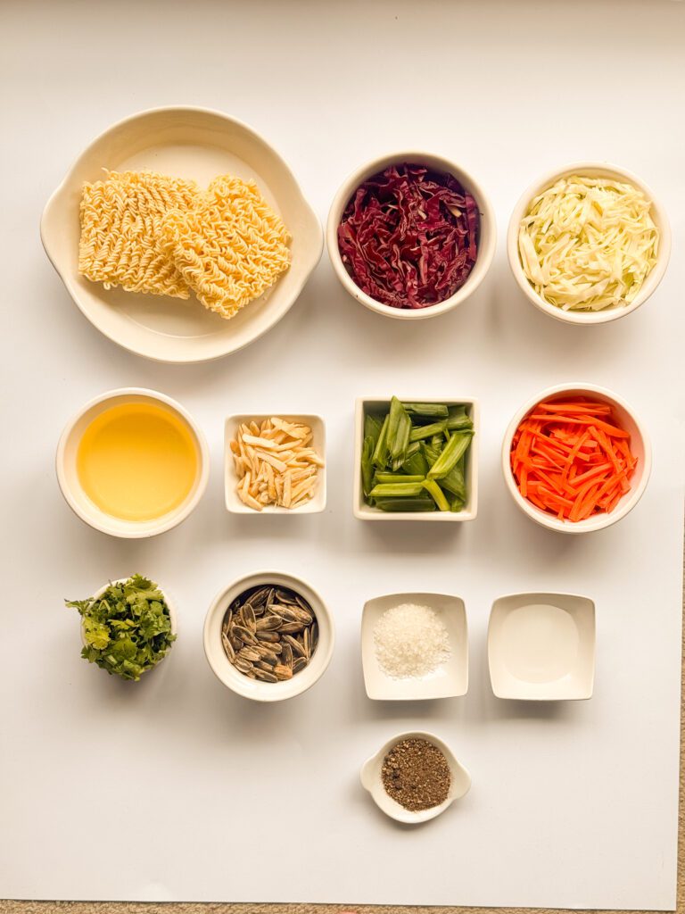asian ramen noodle salad recipe ingredients