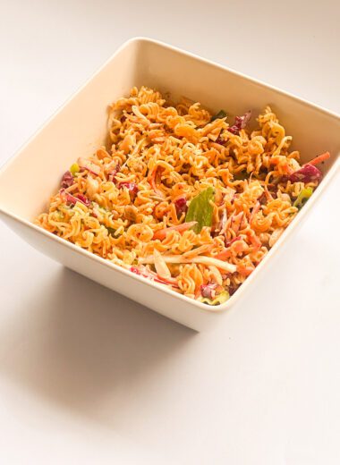 asian ramen noodle salad