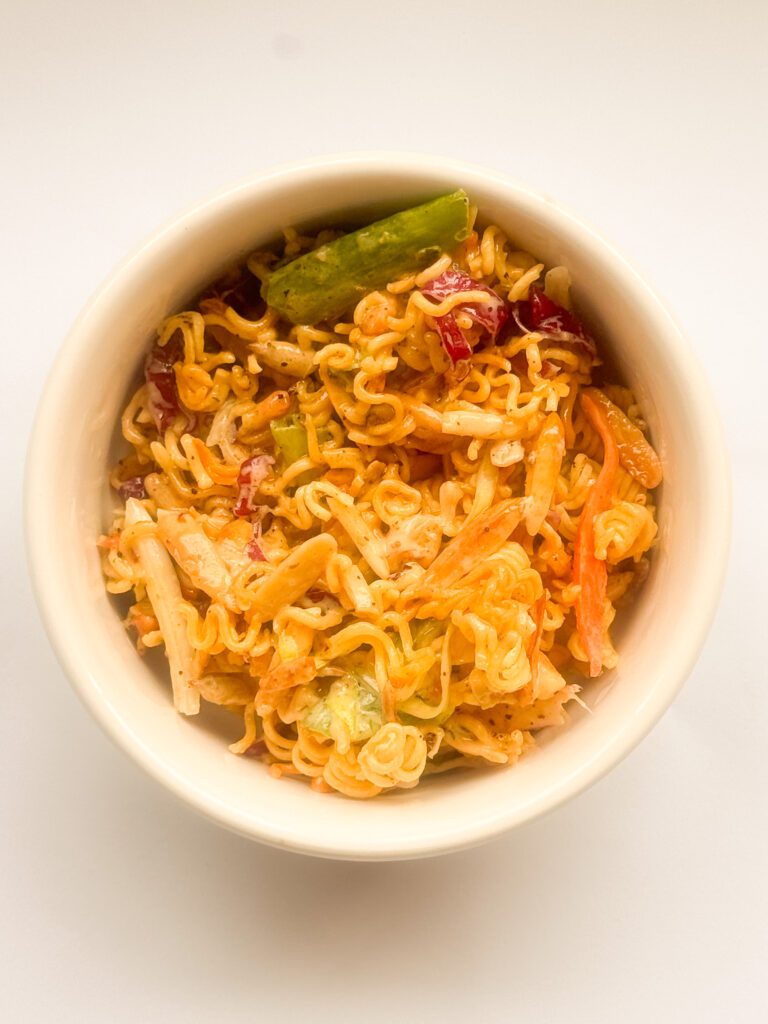 viral asian ramen noodle salad recipe