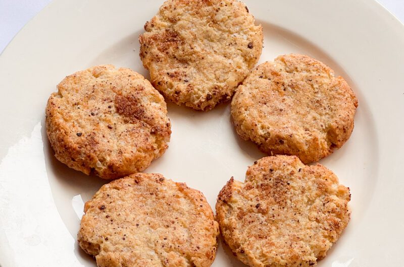 Banana Snickerdoodles (Banana Cookies)