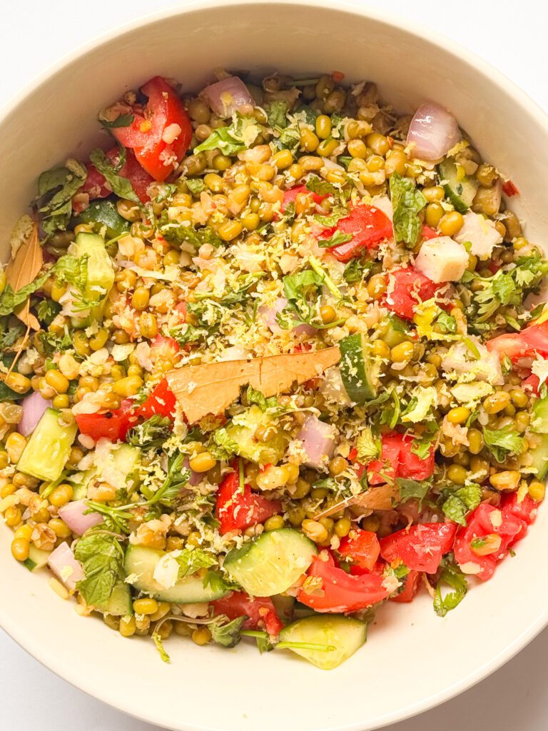 lentil tabbouleh recipe closeup