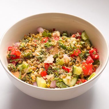 viral lentil tabbouleh recipe