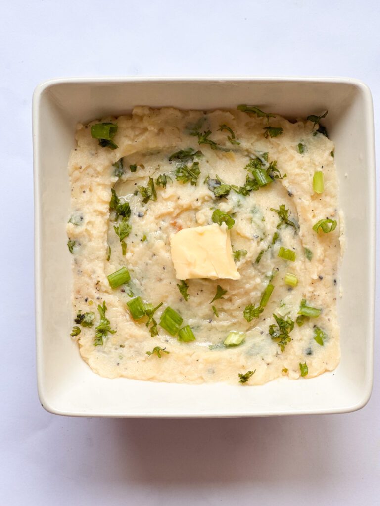 garlic herb mashed potatoes recipe