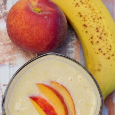 Banana Peach Smoothie