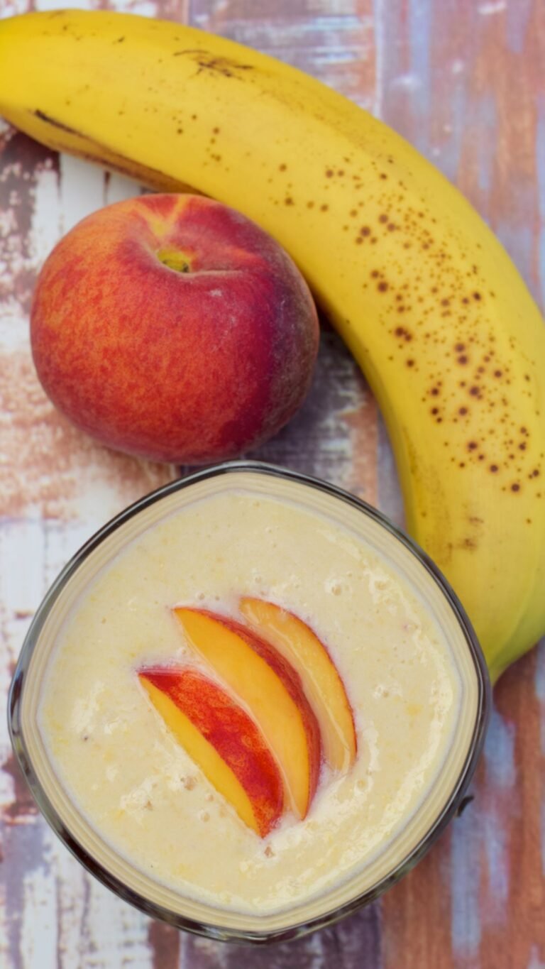 Banana Peach Smoothie